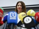 Leire Díez, ante la prensa: "Ni fontanera ni cobarde. Mi trabajo no lo hice en nombre de nadie"