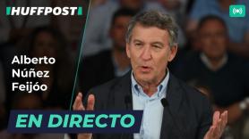 Feijóo comparece desde la sede del PP
