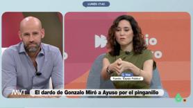 Ayuso dice que Gonzalo Miró tiene "algo personal" contra ella: él no se corta en su respuesta